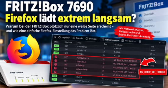 Firefox langsam mit FRITZ!Box