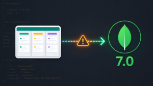 KI generiertes Bild: Wekan-Update mit MongoDB 7